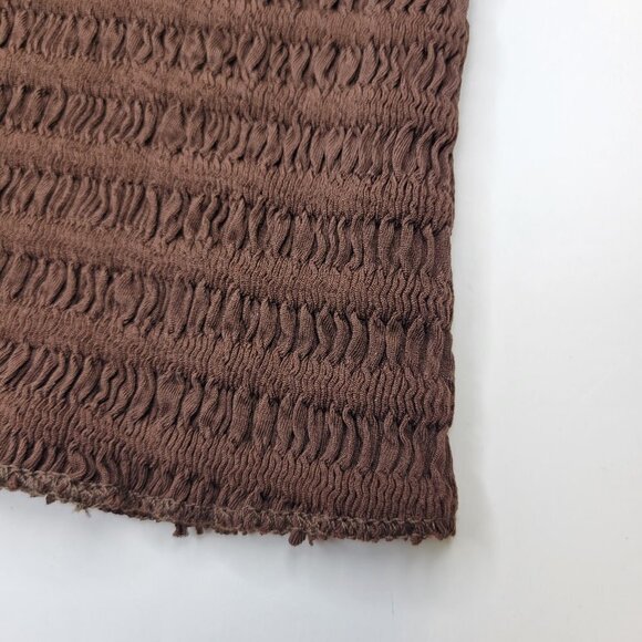 Brown Crop Top Bandeau Top Size S/XS/M Strapless Tube Top Stretchy Bandeau NEW - Picture 9 of 12